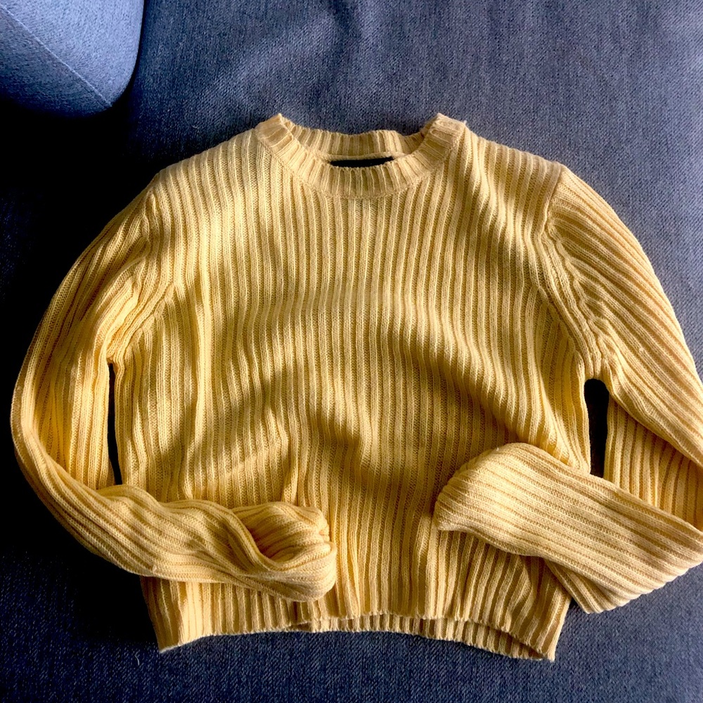 Never worn yellow turtle neck